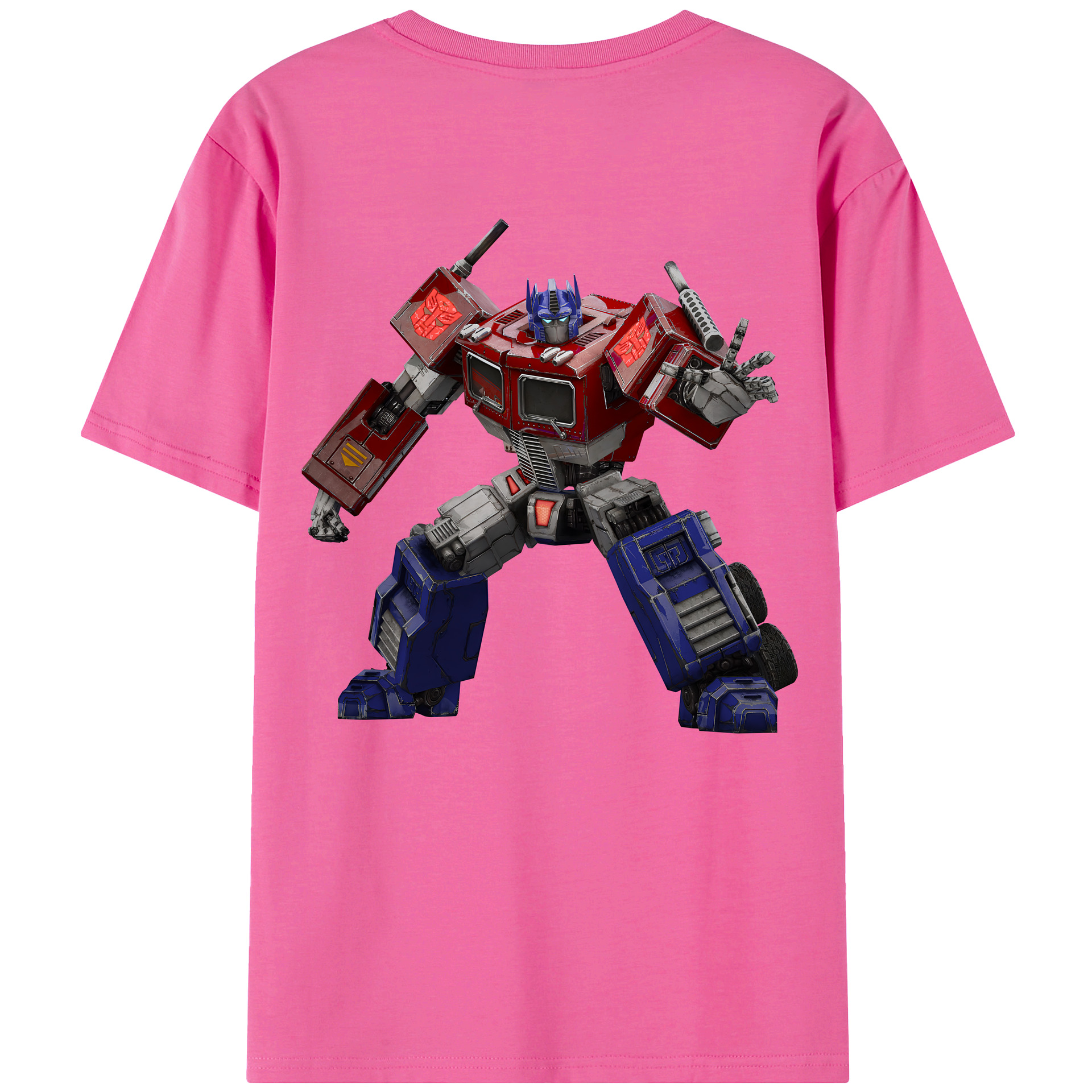 （画像用） Transformers トランスフォーマー レディース半袖Tシャツ(バックプリント)